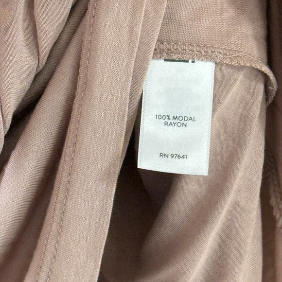 J. Jill Pure Jill Supersoft 3/4 Sleeve Elliptical Tee Womens Size S Mauve Pink - Picture 5 of 10